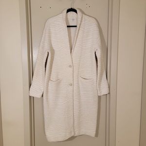 Aritzia Wilfred Animal Print Long Jacket Size Medium